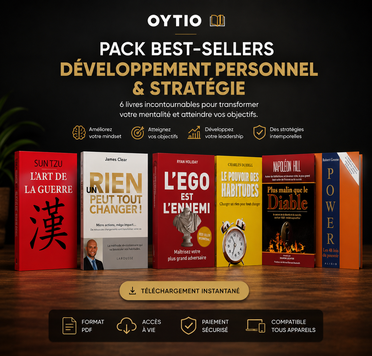 Pack Best-Sellers Développement Personnel & Stratégie Pack Best-Sellers Développement Personnel & Stratégie